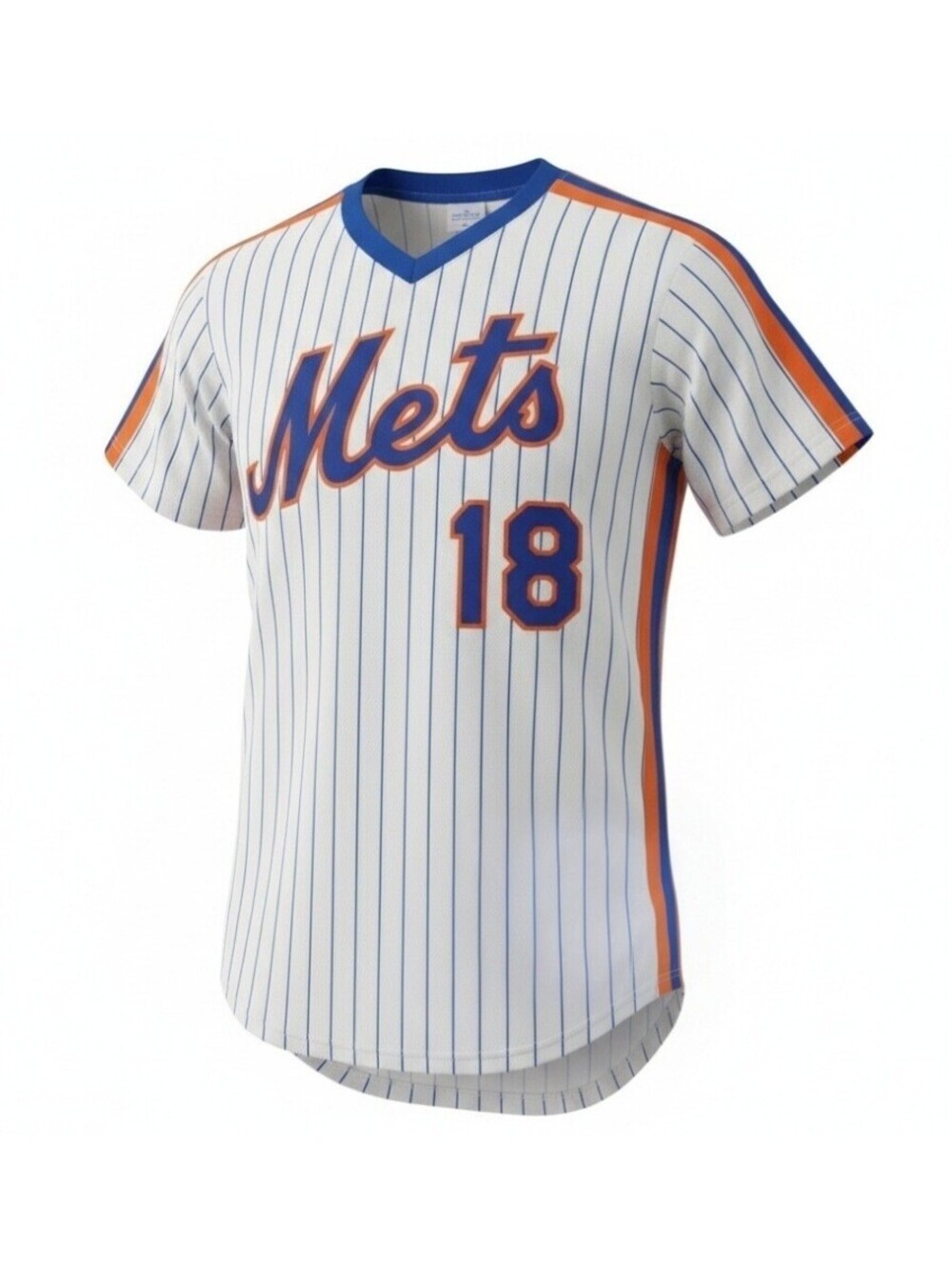Vtg 1986 Darryl Strawberry New York Mets Jersey MLB Shirt Adult M Pinstripe